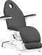 Activeshop Fotel kosmetyczny elektryczny Sillon Basic 3 siln. obrotowy szary 1