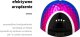 Lampa do paznokci Activeshop Lampa UV LED Glow YC57 RN niebiesko różowa 268W 11