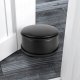 Vilde Stoper do drzwi metalowy czarny 11,5 cm 3