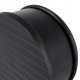 Vilde Stoper do drzwi metalowy czarny 11,5 cm 5