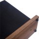 Orion Stojak na noże magnetyczny dwustronny BLACK 24x24 cm 3