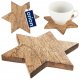 Orion Podstawka pod kubek drewniana 12,5 cm 1