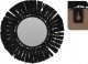 Home Styling Collection Lustro ścienne czarne okrągłe 32 cm 1