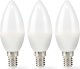 Nedis Nedis LBE14C351P3 energy-saving lamp Ciepłe białe 2700 K 2,8 W E14 F 1