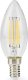 Nedis Nedis LBFE14C352 lampa LED Ciepłe białe 2700 K 4,5 W E14 F 1