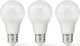 Nedis Nedis LBE27A601P3 lampa LED Ciepłe białe 2700 K 4,9 W E27 F 1