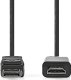 Adapter AV Nedis Nedis CCGL37100BK30 adapter kablowy 3 m HDMI Typu A (Standard) DisplayPort Czarny 2