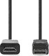 Adapter AV Nedis Nedis CCGL37100BK20 adapter kablowy 2 m HDMI Typu A (Standard) DisplayPort Czarny 2