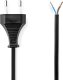 Kabel zasilający Nedis Nedis CEGL11700BK30 kabel zasilające Czarny 3 m Wtyczka zasilająca typu C 1