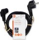 Kabel zasilający Nedis Nedis CEGL10020BK20 kabel zasilające Czarny 2 m Wtyczka zasilająca typu F IEC 320 3