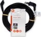 Kabel zasilający Nedis Nedis CEGL11055BK50 kabel zasilające Czarny 5 m IEC C7 3