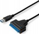 Adapter USB Nedis Nedis CCGB75100BK05 zmieniacz płci / kabli USB-A SATA 22-Pin Czarny 4