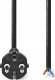 Kabel zasilający Nedis Nedis CEGL11940BK100 kabel zasilające Czarny 10 m CEE7/17 Wtyczka zasilająca typu C 2
