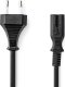 Kabel zasilający Nedis Nedis CEGL11940BK100 kabel zasilające Czarny 10 m CEE7/17 Wtyczka zasilająca typu C 5