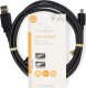 Kabel USB Nedis Nedis CCGL60300BK20 kabel USB 2 m USB 2.0 USB A Mini-USB B Czarny 2