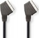 Kabel Nedis Nedis CVGL31001BK15 kabel SCART 1,5 m SCART (10-pin) Czarny 1
