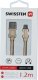Kabel USB Swissten USB-A - micro-B 1.2 m Szary (71522202) 17