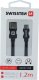 Kabel USB Swissten USB-A - micro-B 1.2 m Szary (71522202) 18