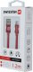 Kabel USB Swissten USB-A - Lightning 1.2 m Czerwony (71523206) 2