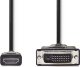 Adapter AV Nedis Nedis CCGB34800BK30 zmieniacz płci / kabli HDMI DVI-D 24+1 Czarny 2