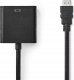 Adapter AV Nedis Nedis CCGB34900BK02 adapter kablowy 0,2 m HDMI Typu A (Standard) VGA (D-Sub) + 3.5mm Czarny 4