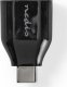 Adapter USB Nedis Nedis CCGB60915BK zmieniacz płci / kabli USB C USB A Czarny 1
