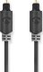 Kabel Nedis CABW25000AT20 kabel audio 2 m TOSLINK Antracyt 1