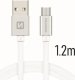 Kabel USB Swissten USB-A - micro-B 1.2 m Srebrny (71522203) 12
