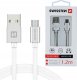 Kabel USB Swissten USB-A - micro-B 1.2 m Srebrny (71522203) 19