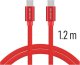Kabel USB Swissten USB-C - USB-C 1.2 m Czarny (71527202) 3