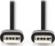 Kabel USB Nedis USB-A - USB-A 3 m Czarny (CCGT60000BK30) 4