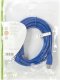 Kabel USB Nedis USB-A - USB-B 3 m Niebieski (CCGP61100BU30) 5