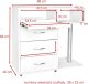 Activeshop Pomocnik unit podologiczny Y-300 biały 4
