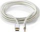 Kabel Nedis Nedis CCTB65940AL10 kabel audio 1 m USB C 3.5mm Aluminium 3