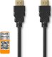 Kabel Nedis Nedis CVGP34050BK10 kabel HDMI 1 m HDMI Typu A (Standard) Czarny 3