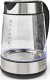 Nedis Nedis KAWK320EGS czajnik elektryczny 1,7 l 2200 W Stal nierdzewna, Przezroczysty 11