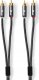 Kabel Nedis RCA (Cinch) x2 - RCA (Cinch) x2 2m szary (CATB24200GY20) 4