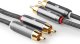 Kabel Nedis RCA (Cinch) x2 - RCA (Cinch) x2 2m szary (CATB24200GY20) 6