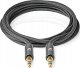 Kabel Nedis Nedis CATB22000GY20 kabel audio 2 m 3.5mm Szary 1