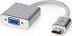 Adapter AV Nedis Nedis CCTB34900AL02 adapter kablowy 0,2 m HDMI Typu A (Standard) VGA (D-Sub) Srebrny 3