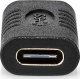 Adapter USB Nedis Nedis CCGP64900BK zmieniacz płci / kabli USB-C Czarny 1
