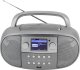 Wieża Soundmaster Soundmaster SCD7600TI przenośny system stereo Analogowe i cyfrowe 4 W DAB+, FM Tytan Odtwarzacz mp3 1