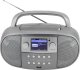 Wieża Soundmaster Soundmaster SCD7600TI przenośny system stereo Analogowe i cyfrowe 4 W DAB+, FM Tytan Odtwarzacz mp3 4