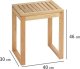 Wenko Taboret łazienkowy, półka NORWAY - 2w1, WENKO 2