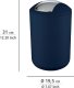 Kosz na śmieci Wenko Kosz na śmieci BRASIL, granatowy - 6,5 l, WENKO 5