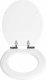 Deska bidetowa Wenko Toilet Seat Urbino white, Easy Close MDF 5