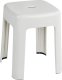 Wenko Bath Stool Alaska, white 1
