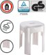 Wenko Bath Stool Alaska, white 7