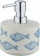 Dozownik do mydła Wenko Dozownik na mydło ceramiczny AQUAMARIN, 1