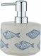 Dozownik do mydła Wenko Dozownik na mydło ceramiczny AQUAMARIN, 4
